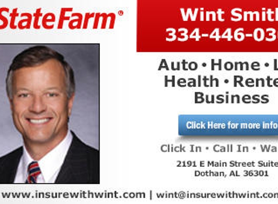 Wint Smith - State farm Insurance Agent - Dothan, AL