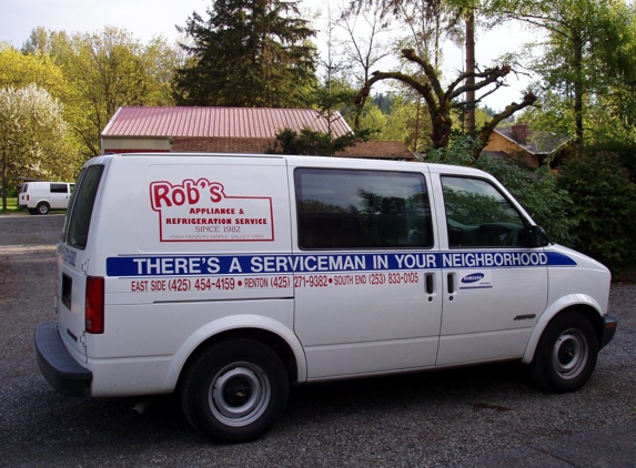 Rob's Appliance & Refrigeration Service - Renton, WA