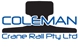 Coleman Crane Rail Pty Ltd - Crane Hire
