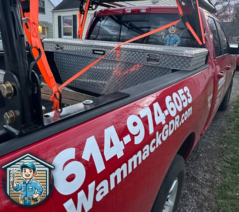 Wammack's Garage Door Repair - Columbus, OH. Company truck 2