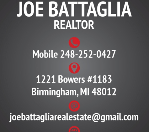 Joseph J Battaglia ~ Realtor - Birmingham, MI