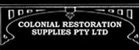 Colonial Restoration Supplies Pty Ltd Logo