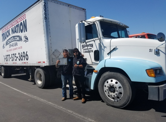 Truck Nation School - Fresno, CA. Daniel Sanchez. Thanks truck nation you guys were awesome!