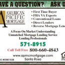 American Pacific Mortgage - Mortgages