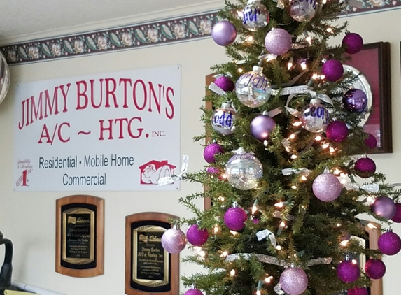 Jimmy Burton's Air Conditioning & Heating Inc - Houma, LA. Our staff at JIMMY BURTONS A/C and HTG. INC.  Wish everyone a MERRY CHRISTMAS and a HAPPY NEW YEAR!