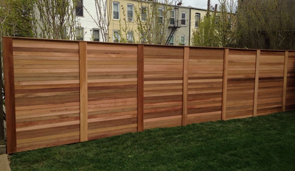 Serrano Fence & Son, Inc. - Island Park, NY. Diagonal Cedar Wood - Serrano Fence