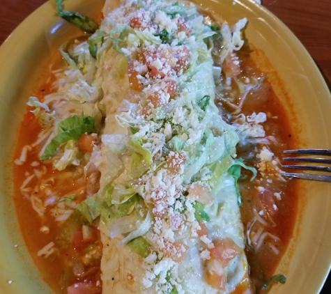 Mr Cactus The Mexican Restaurant - Grass Valley, CA. Picadillo burrito