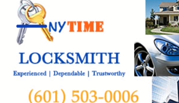 Anytime Locksmith - Jackson, MS