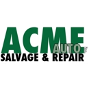 Acme Salvage & Auto Repair - Automobile Body Repairing & Painting