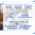 Tx Water Heater