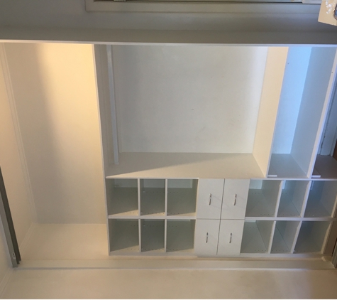 All Robes Pty Ltd. Interiors to a 2-door robe