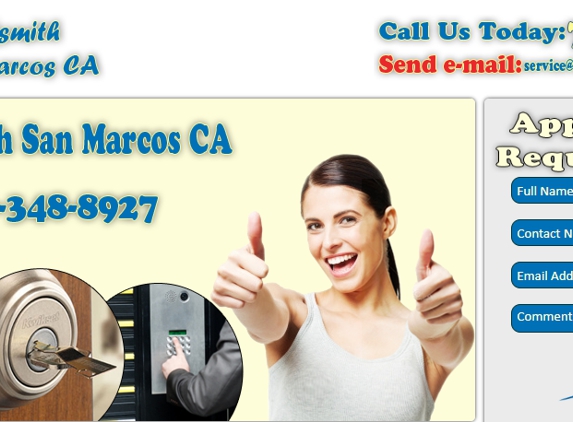 Locksmith San Marcos CA - San Marcos, CA