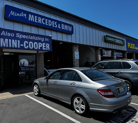 Minsky Mercedes & BMW Service - San Diego, CA