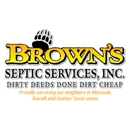 Brown's Septic Services Inc. - Septic Tank & System Cleaning