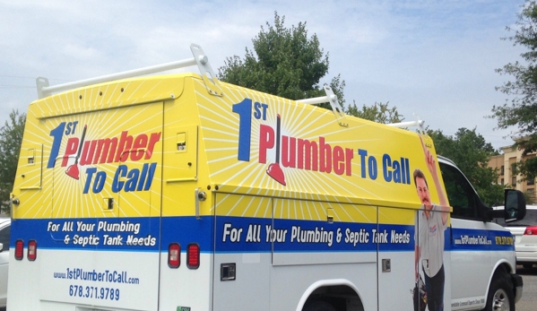 1st Plumber To Call - Canton, GA