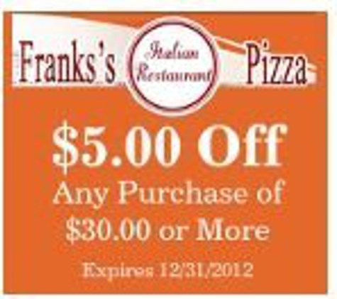 Frank's Pizza - East Brunswick, NJ