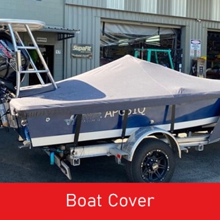 Marino’s Auto Upholstery - Bungalow, QLD. Boat Cover
