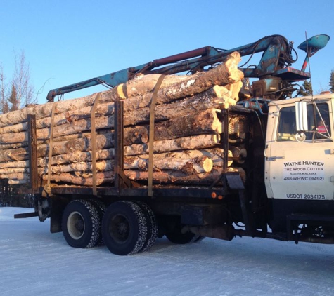 Wayne Hunter the Wood Cutter - Salcha, AK