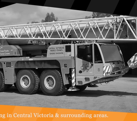 Central Victorian Mobile Cranes. We are servicing in Central Victoria & Surrounding areas.