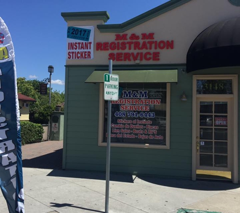 M & M Registration Service - San Jose, CA