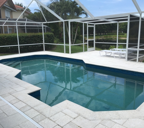 Pool and Deck Concepts - Naples, FL. We love our new pool deck!