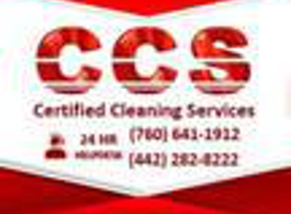 CCS - Certified Cleaning Services Inc. - Palm Desert, CA