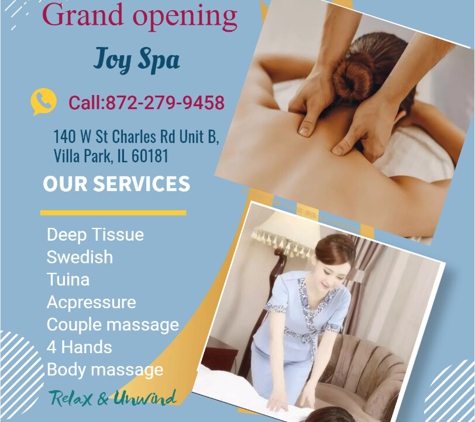 Joy Massage & Spa - Villa Park, IL