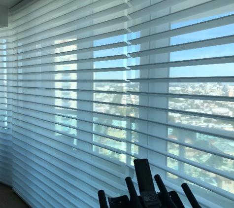 Vertical  Express Motorized Window Shadings - Miami Beach, FL