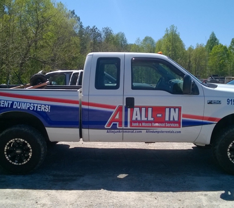 All-In Junk and Waste Removal - Clayton, NC