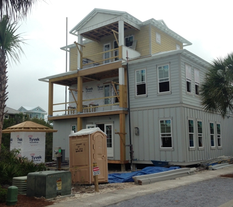 Rainbow Repaints LLC - panama city, FL. House located in Seacrest Beach Fl.