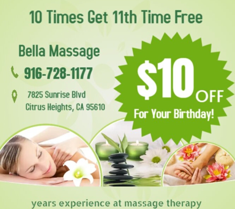 Bella Massage - Citrus Heights, CA