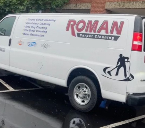 Roman Carpet Cleaning - Providence, RI. Roman Carpet Cleaning van