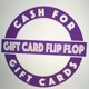 Gift Card Flip Fliop