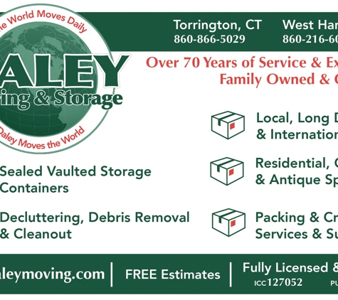 Daley Moving & Storage Inc. - West Hartford, CT