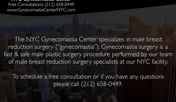 NYC Gynecomastia Center - New York, NY