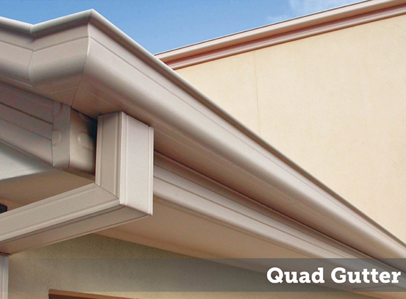 Stratco. Quad Gutter