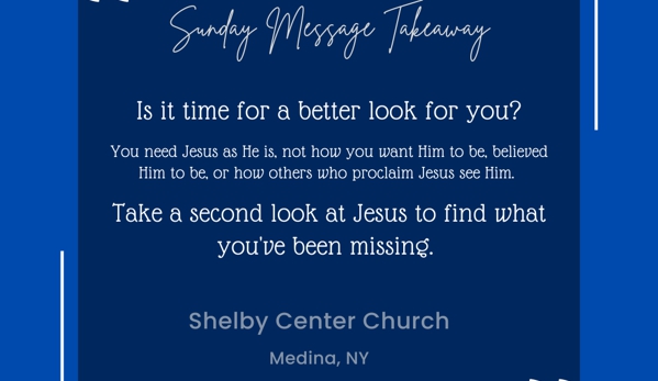 Shelby Center Church - Medina, NY