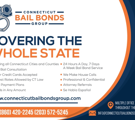 Connecticut Bail Bonds Group - South Windsor, CT. South Windsor Bail Bond's Best Company