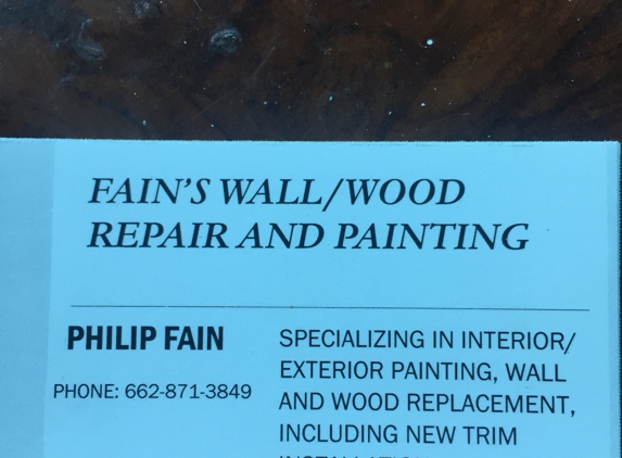 Fains Wall and Wood Repair - Tupelo, MS