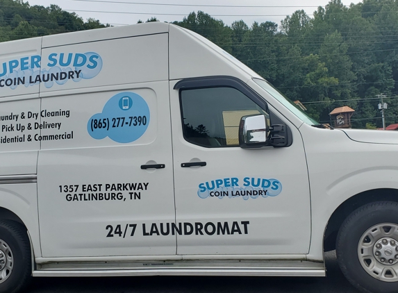 Super Suds Coin Laundry - Gatlinburg, TN. Super Suds can pick up and deliver your laundry or dry cleaning!