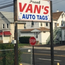 Frank Van's Auto Tag Service - Tags-Vehicle
