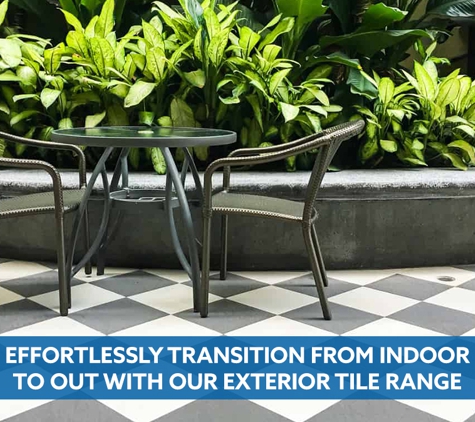 Queensland Tile Distributors Pty Ltd - Virginia, QLD. Effortlessly Transition From Indoor To Out With Our Exterior Tile Range