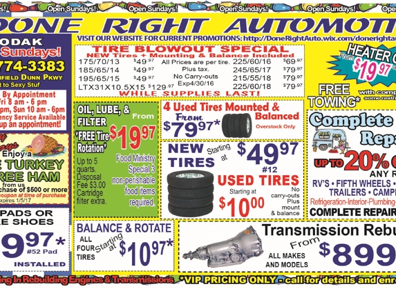 Done Right Automotive - Sevierville, TN