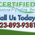 Certified Heating & Cooling, inc.