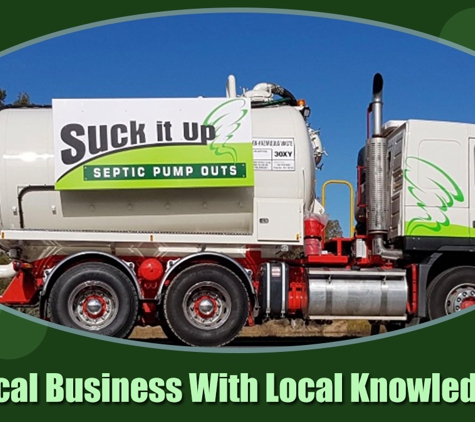 Suck it Up Septic Pump Outs & Toilet Hire - Benalla, VIC. Local Business With Local Knowledge