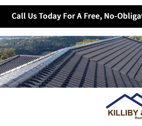 Killiby and Co. Roofing Pty Ltd. Call Us Today For A Free, No-Obligation Quote