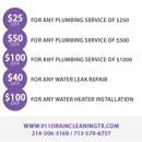 911 Drain Cleaning Houston TX - Plumbers