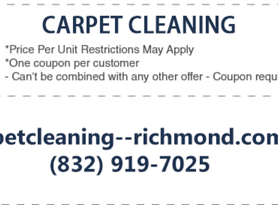 Carpet Cleaning Richmond - Richmond, TX