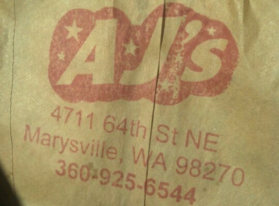 Aj's Burgers Maryville Washington - Marysville, WA