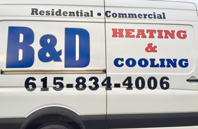 B u0026 D Heating u0026 Cooling - La Vergne, TN 37086